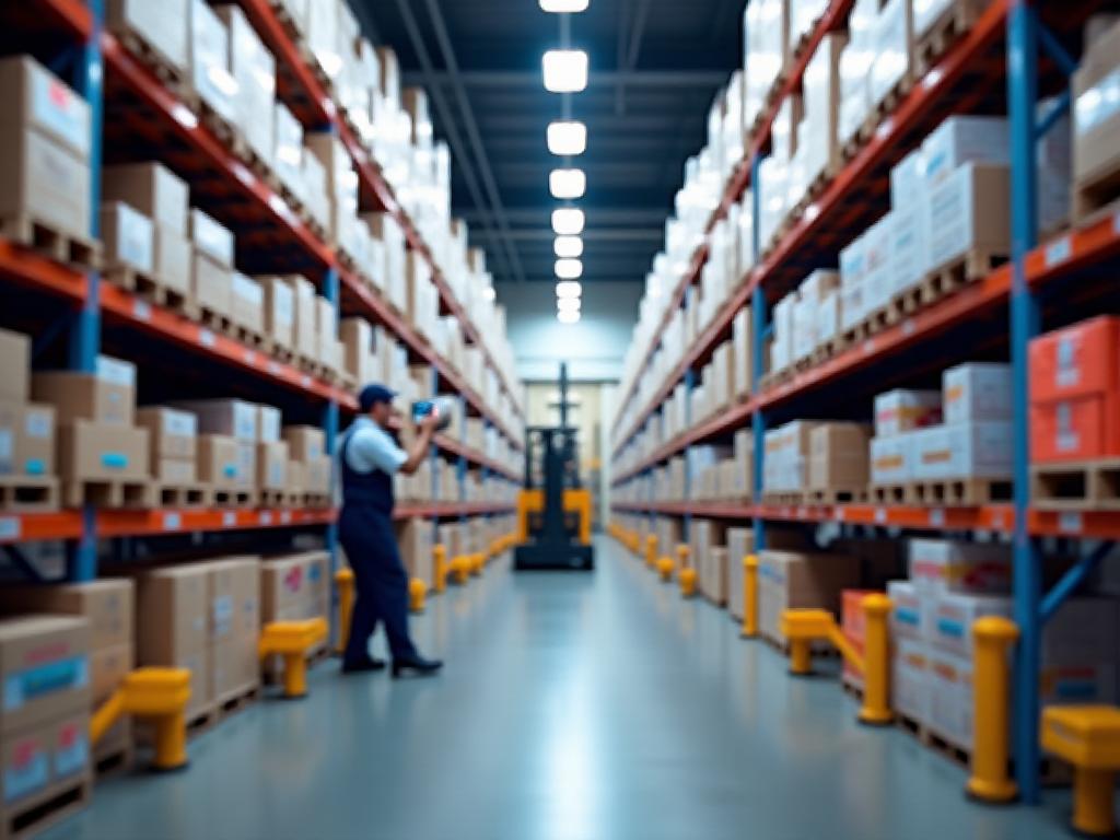 E-commerce warehouse fulfillment pick and pack operations